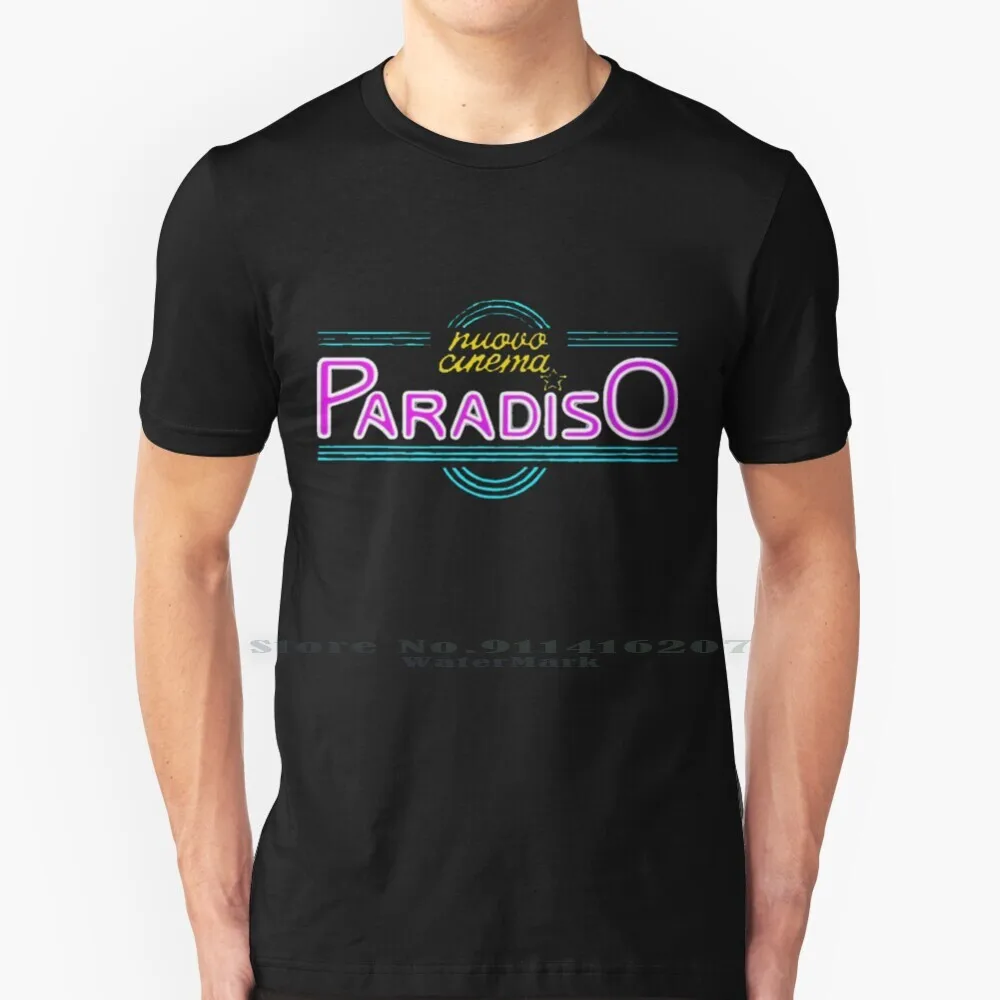 Nuovo Cinema Paradiso T Shirt 100% Puro Cotone Cinema Paradiso Cinema Paradiso Film Straniero Salvatore Toto