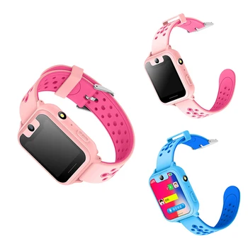

S6 With Camera 1.44 Inch Screen Practical ABS Students SOS USB Charging GPRS Location Call Game Children Gift Smart Watch