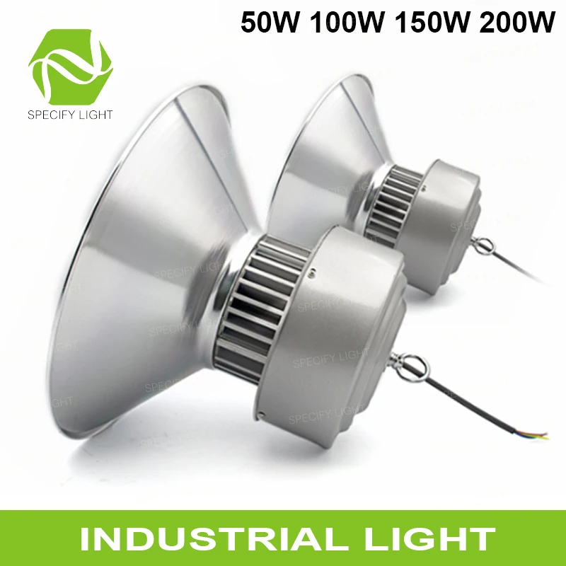 50W 100W 150W 200W Industrial COB LED lamp Warehouse Garage Workshop High Bay LED Lighting High Brightness (1)