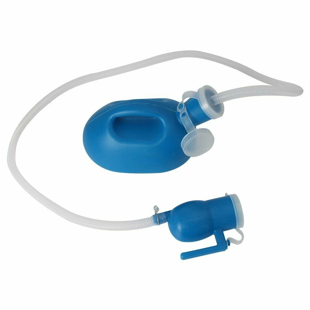 

2000 мл Мужская пластиковая бутылка для мочи, портативный мобильный писсуар, большая емкость, автомобиль, путешествия, кемпинг, уличный туалет с трубкой 1,6 м, больничный уход