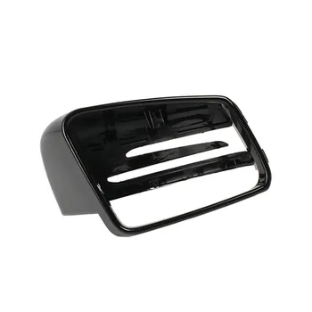 

Accessories Replacement Kit Part Cover Housing ABS plastic Mirror Cover Car Wing Rearview Black