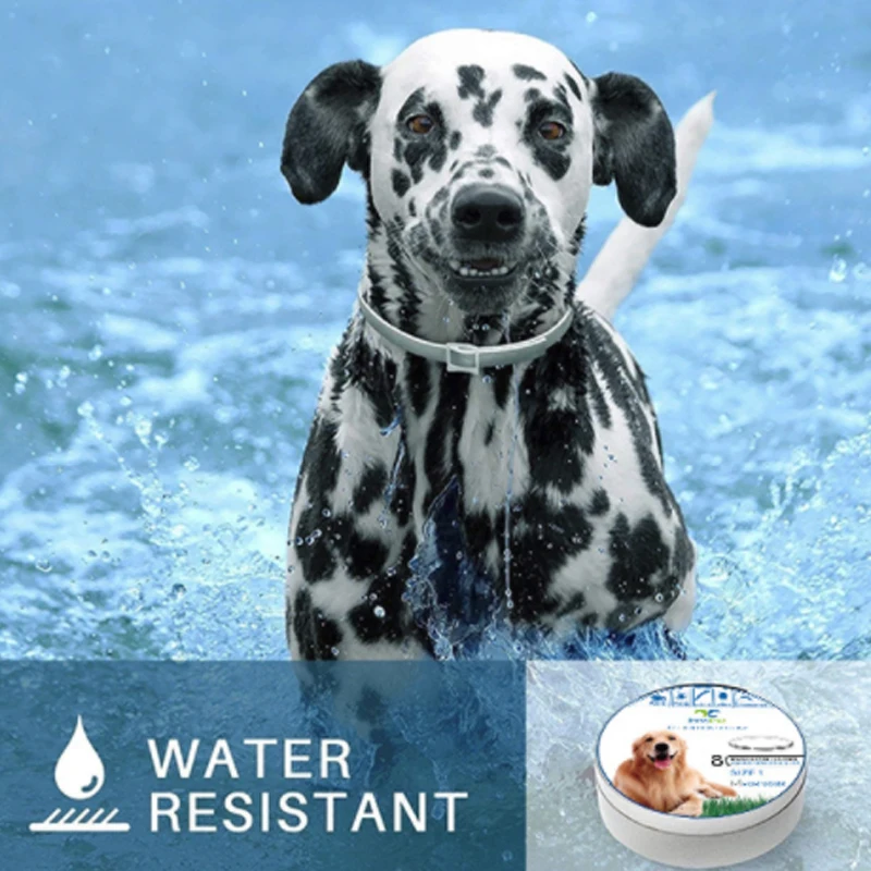 

Practical Insecticide Pet Dog Cat Anti-Flea CollarRepellent Natural Deworming Essential Oil Adjustable Mosquito Dog Ring collar