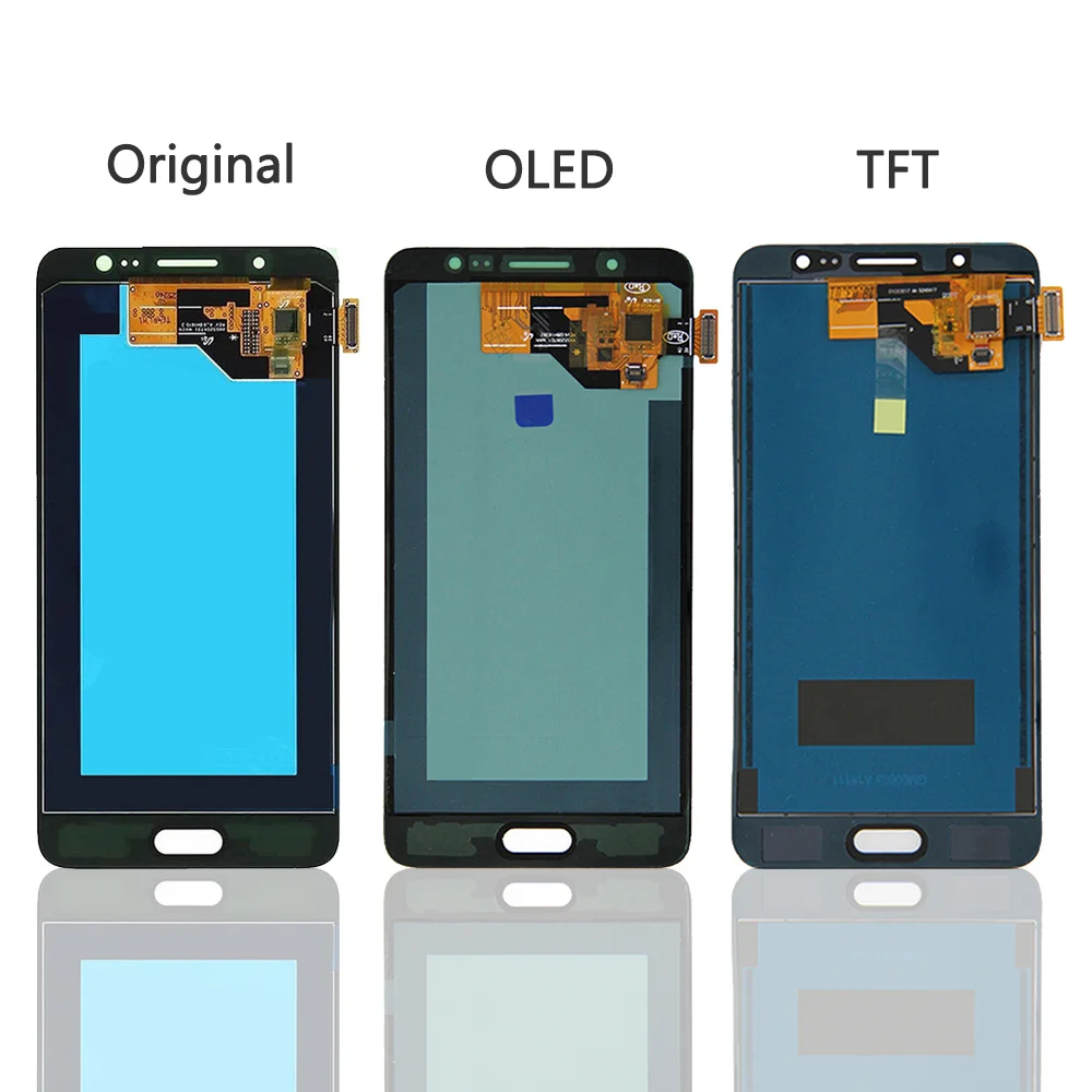 AMOLED дисплей для samsung Galaxy J5 2106 lcd J510 дисплей сенсорный экран дигитайзер SM-J510F J510G J510Y J510M