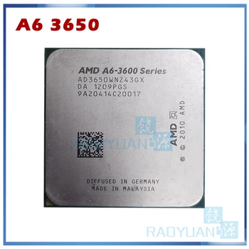

AMD A6-3600 A6 3650 A6-3650 2.6GHz 100W Quad-Core CPU Processor AD3650WNZ43GX Socket FM1/ 905pin