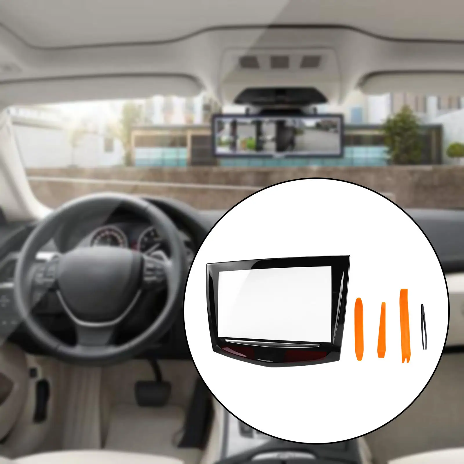 

Touch Screen Display 23412266 22980207 23243166 20867045 22975649 22935061 for Cadillac Escalade 2015-2017 Replacement