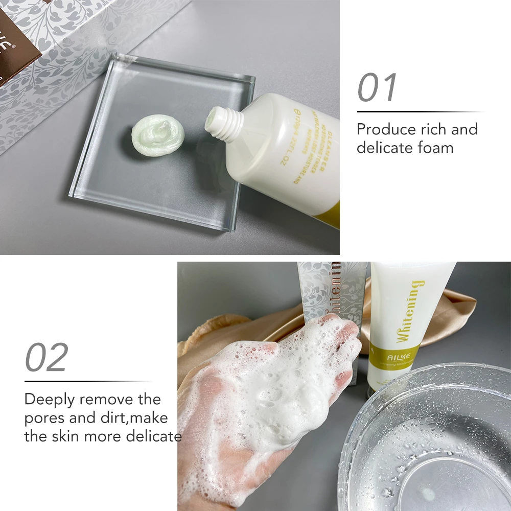 AILKE Lightening Facial Cream, Remove Dark Spots, Stains, Melanin, Wrinkles, Improve Dull Skin, For All Skin Type Face Cream