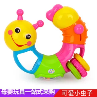 Huile toys 999A цветные рисовальные инструменты, погремушка для новорожденных, песочный молоток, экологически чистый материал, 3-18 месяцев