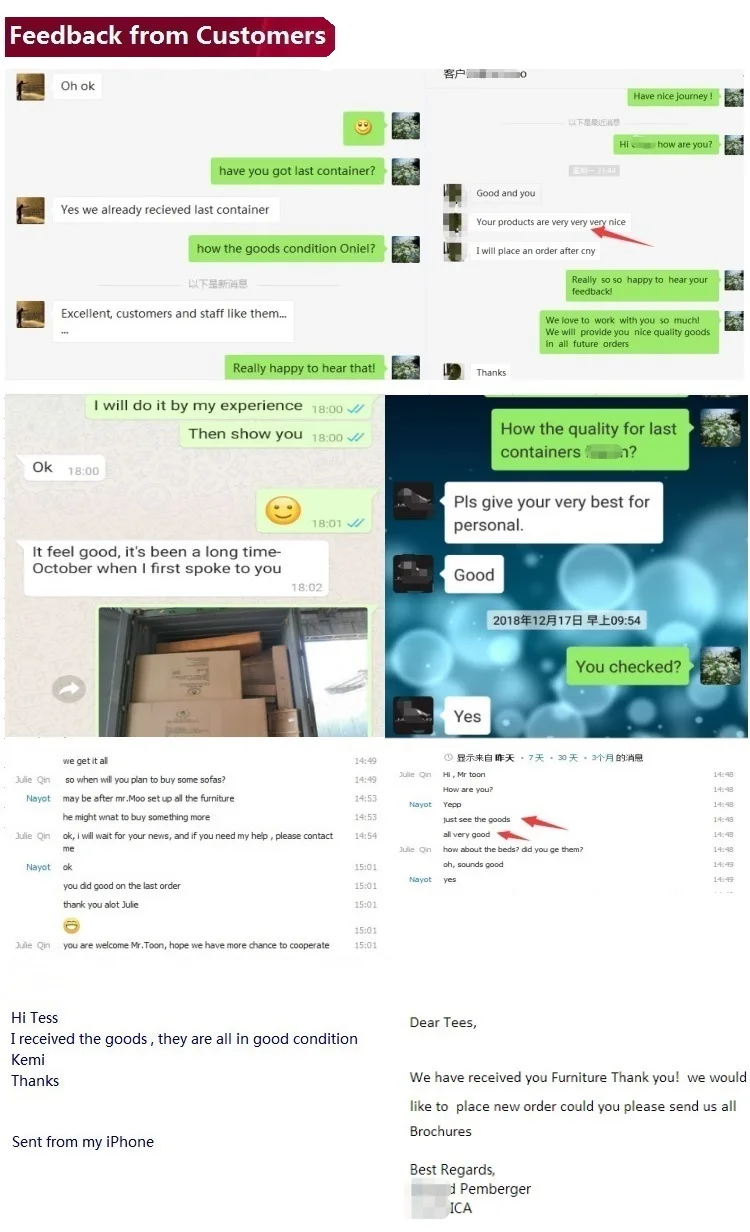 feedback from customer