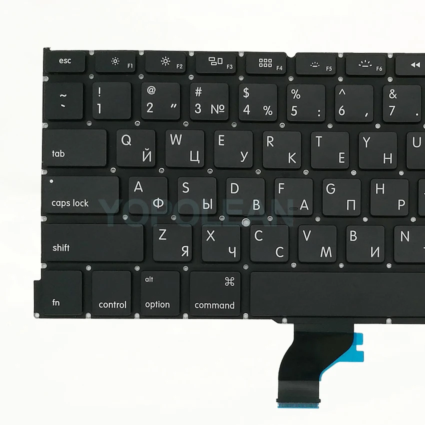 Новая замена для MacBook Pro Retina 13 &quotA1502 RU русская клавиатура маленькая клавиша Enter 2013