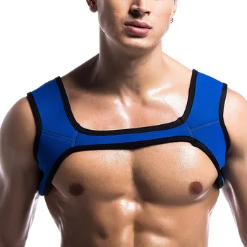 

Men Shoulder Support Harness Sport Fitness Training Shoulder Neoprene Protectors All-shipping