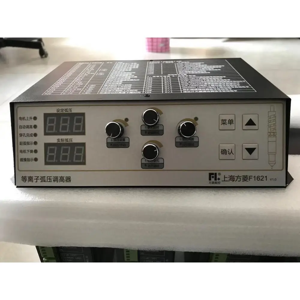 US $199.00 THC automatic Arc cap voltage plasma torch height controller Plasma cutting machine cutter LED display F1621