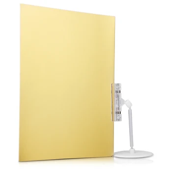 

Photography A4 Background Cardboard Paper Golden Silver Black Reflector Backdrop Paper Cardboard Small Bracket Shooting Props