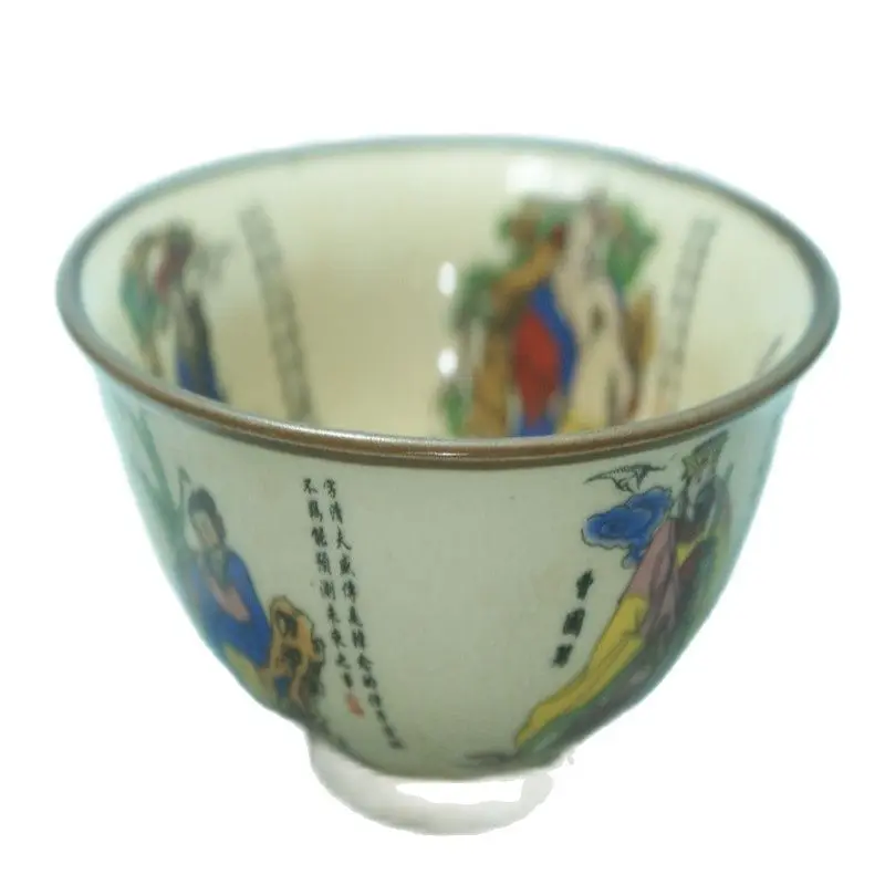 

CHINESE FOLK ART Collection -- China Old Painted Porcelain Bowl