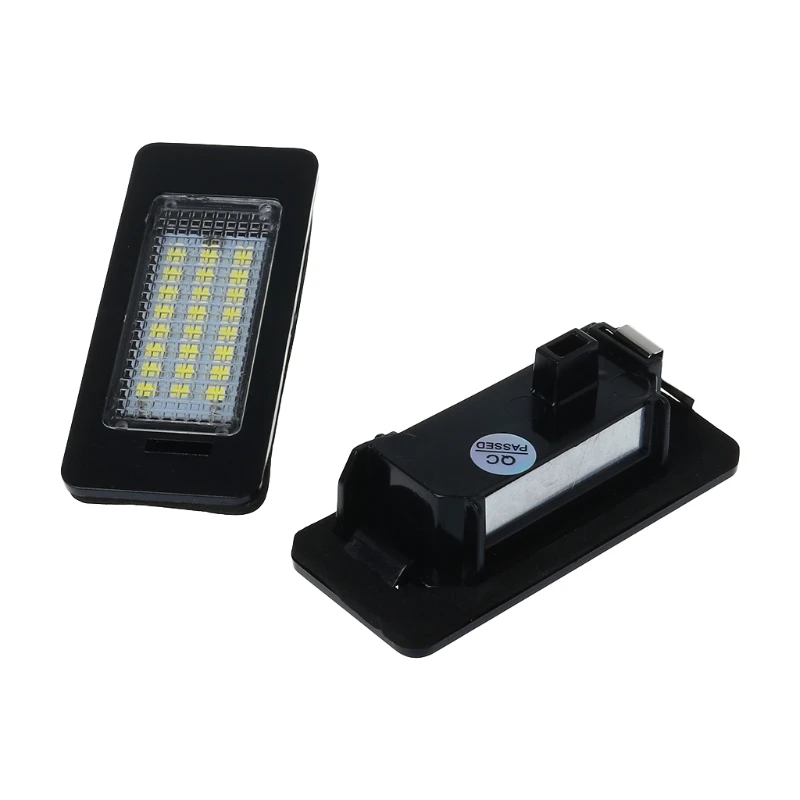 Номерного знака светильник 24SMD светодиодный нет ошибок для Audi A4 B8 S4 A5 S5 Q5 S TT quattro