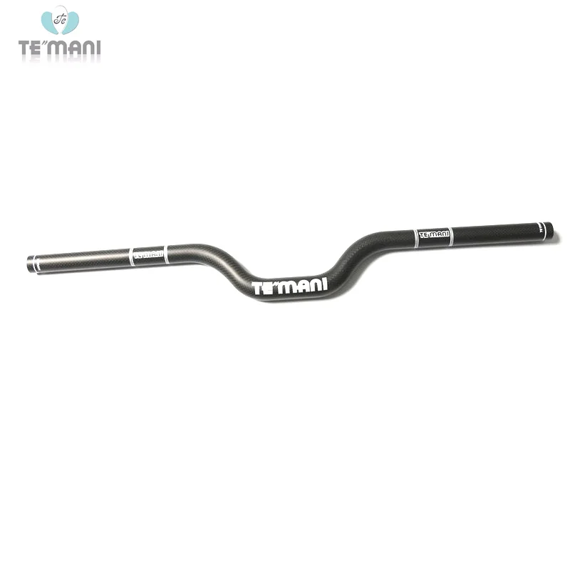TE90sl полностью углеродный Руль riser bar 3K T700 carbon 25,4 мм 31,8 мм 110
