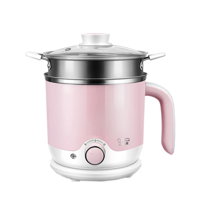 

Multifunction Electric Hotpot rice Cooker Steamed egg Soup pot heating frying pan Multi-steaming method Mini Boiler furnace 220v