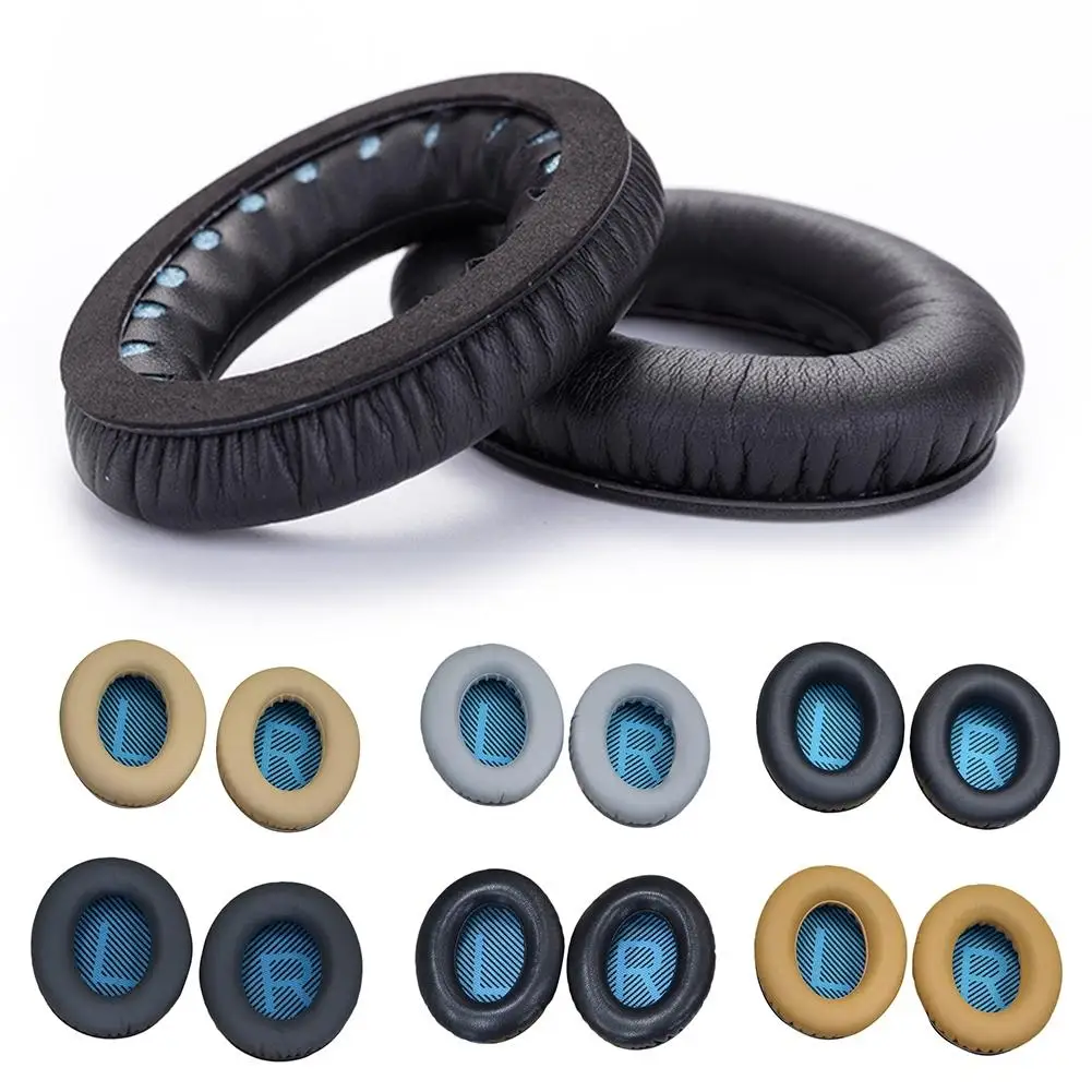 

Replaceable protein multicolor foam ear cushions for Bose Quietcomfort 2 QC35 QC25 AE2 QC2 QC15 AE2I headphones