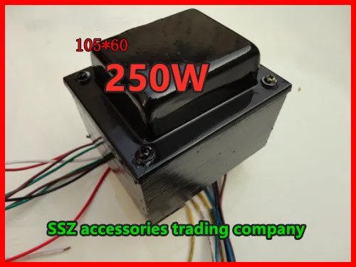 250W power cattle 105*60 KT88 tube amplifier transformer | Бытовая техника