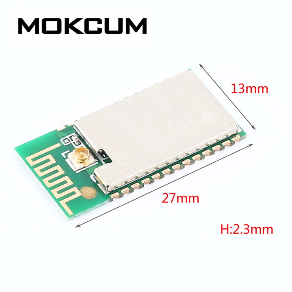 

Master GFSK Wireless Bluetooth RF Transmitter Module CC2541 BLE4.0 UART DC 3.3V 2.4GHz ISM Low Power Consumption
