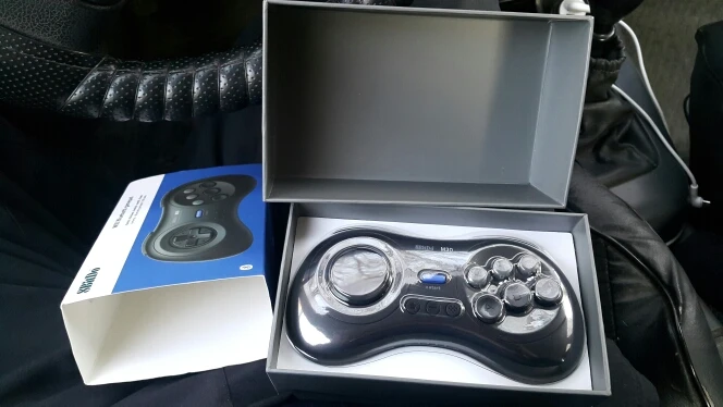 8BitDo M30 беспроводной Bluetooth геймпад контроллер для sega Genesis Mega Drive стиль для nintendo Switch PC MAC паровые игры