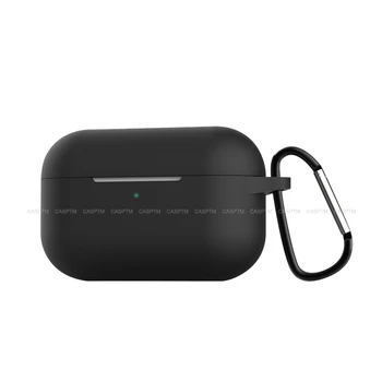 

Hanging Buckle Drop-proof Earphone Case For Airpods Pro Anti-fingerprint Bluetooth Silicone Headphone for Airpods Pro Hook Cover