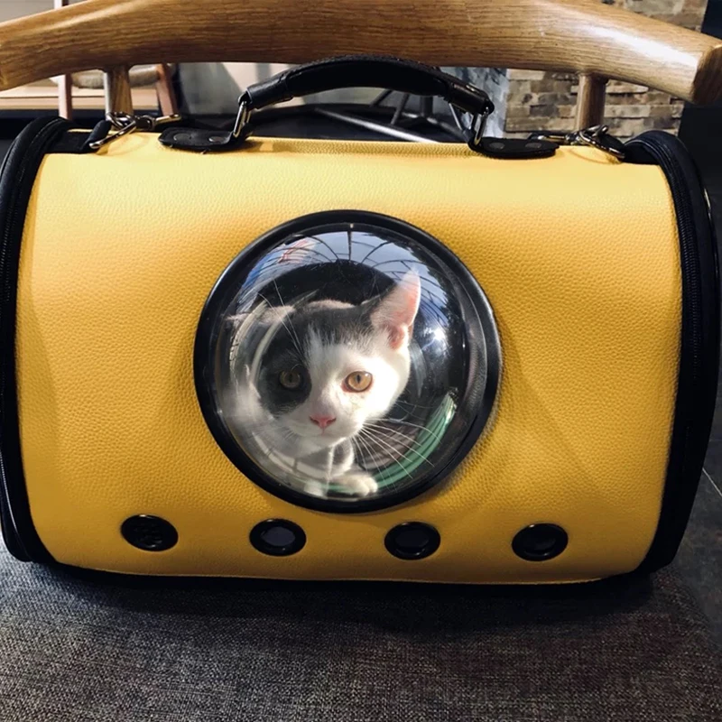 

Cat Cage Pet Outdoor Travel Backpack Dog Cat Water Resistant Outdoor Removable Mesh Shade Cover Windproof Bicycle Carriers