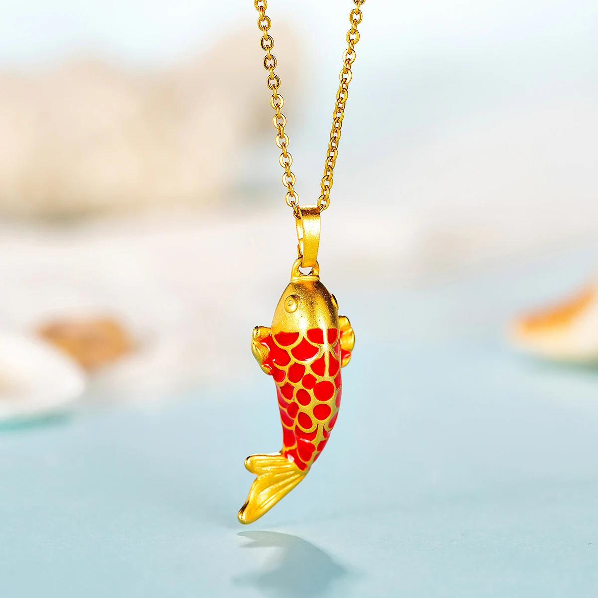 lucky fish pendant