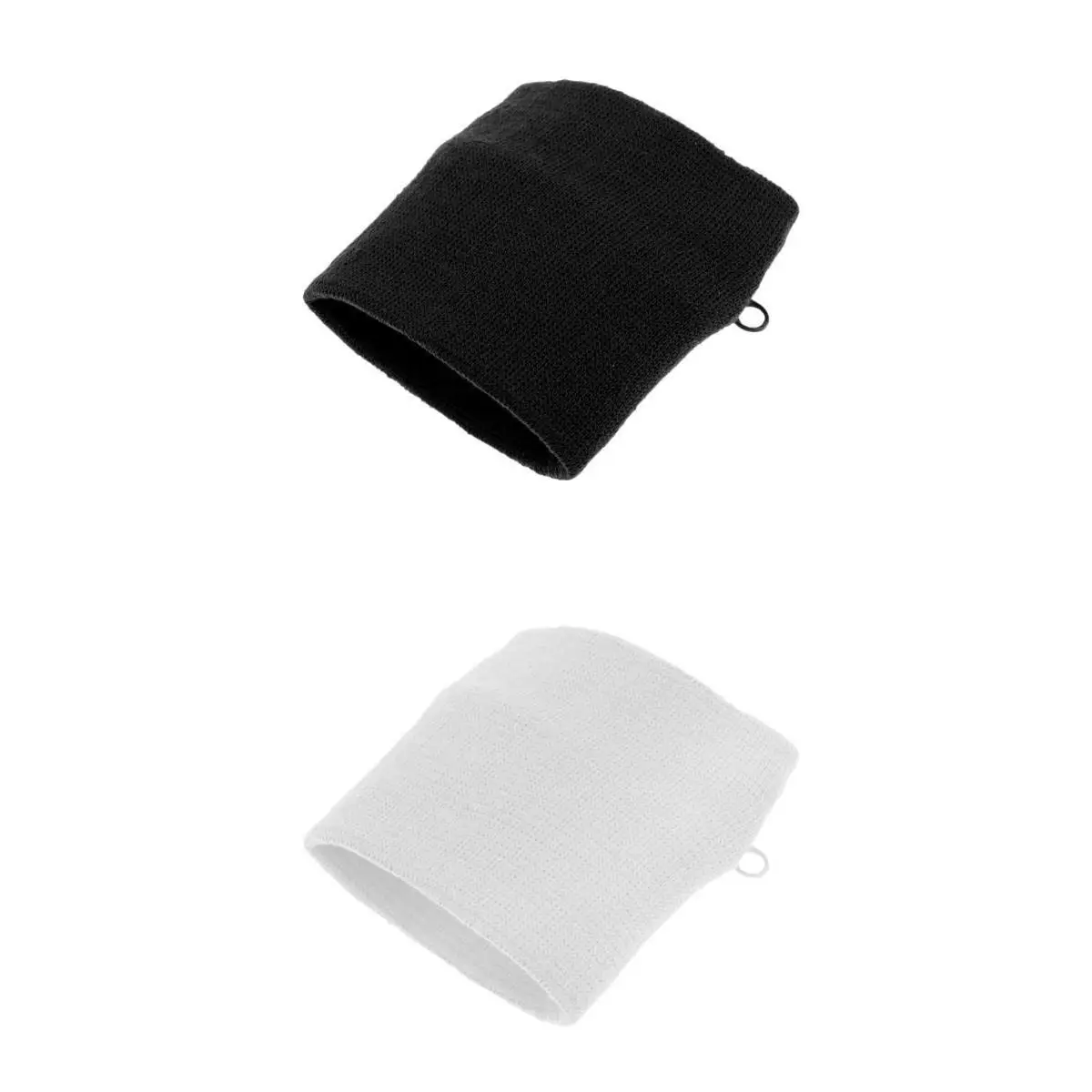 2 шт./компл. спортивные браслеты на молнии Кошелек на запястье Sweatband Key Coin Money Holder карман для велоспорта бега фитнеса