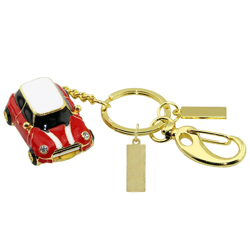 Металлический USB флеш-накопитель для автомобиля 4, 8, 16, 32, 64, 128 ГБ, флеш-накопитель для автомобиля, 16 ГБ, 64 ГБ, флеш-накопитель, карта памяти с кольцом для ключей, флеш-накопитель, милый мини-подарок