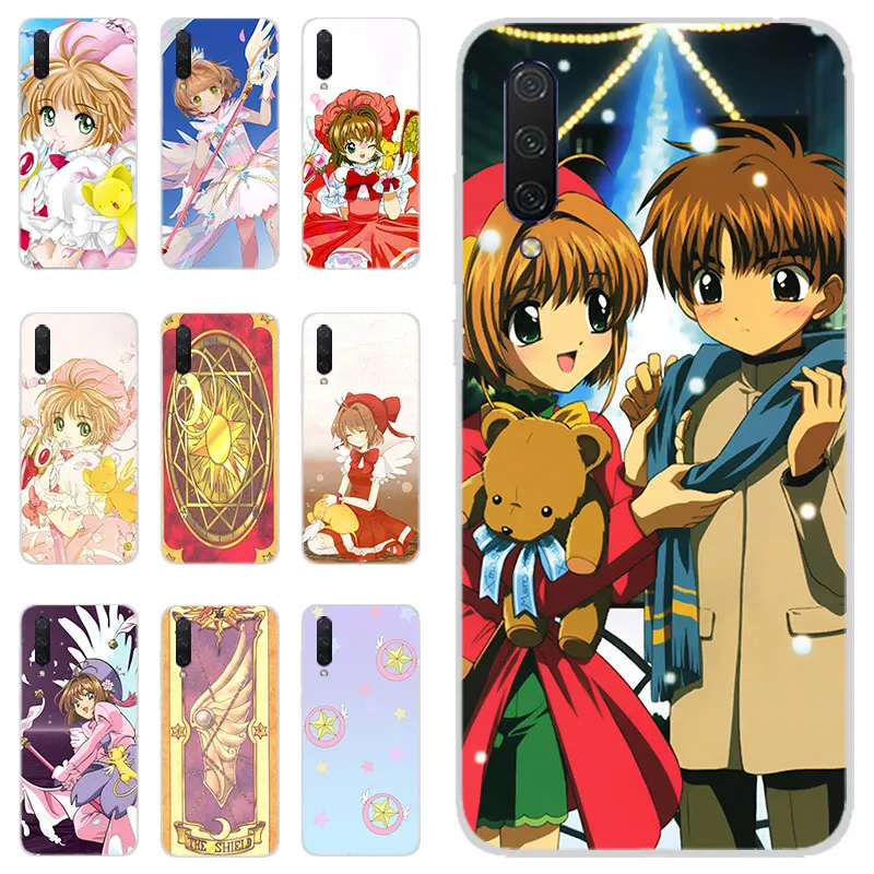 Силиконовый чехол s для Xiaomi mi CC9E 9 8 SE A3 Lite x 2S pocophone F1 Note 3 Cardcaptor Sakura Аниме Матовый из