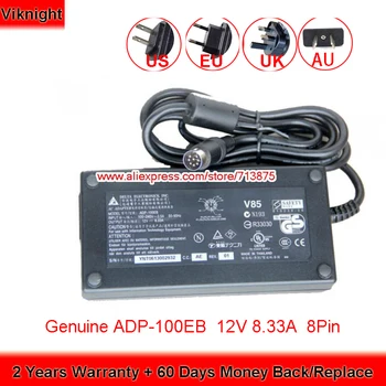 

Genuine Delta ADP100EB ADP-100EB AC Adapter 12V 8.33A With 8 Pin Plug Power Supply Laptop Charger