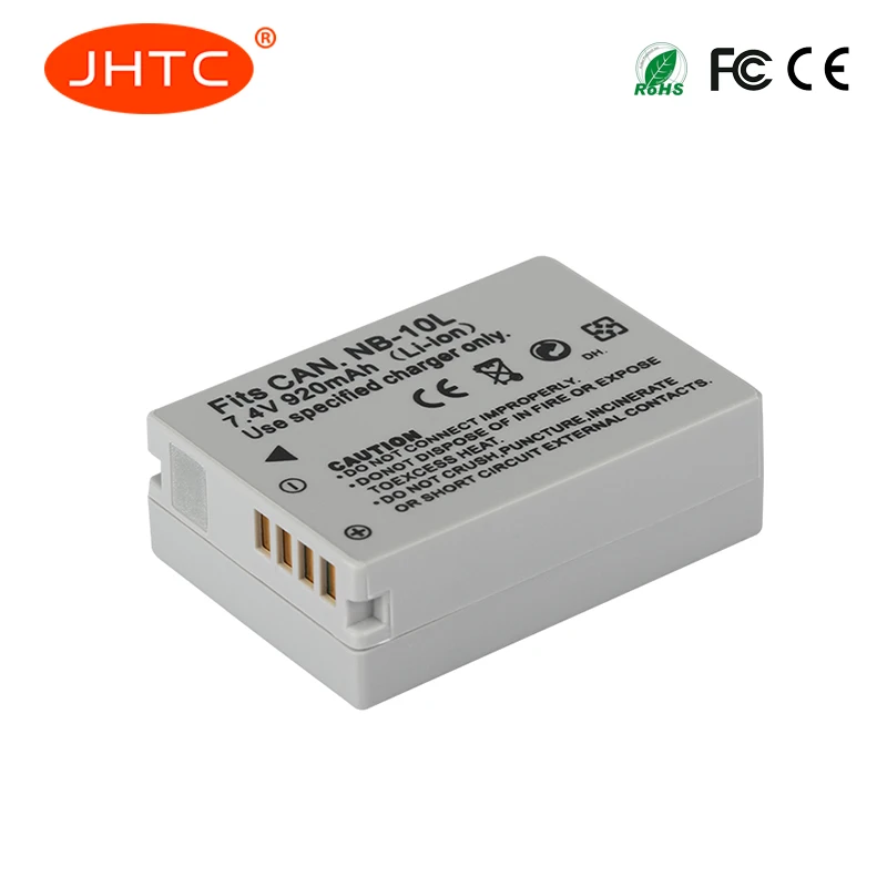 Nb-10L Nb 10L Batteria 920Mah Per Canon Sx40 Hs Sx40Hs Sx50 Hs Sx50Hs G1 X G15 G16 Sx60 Hs G3X Batterie Per Fotocamera