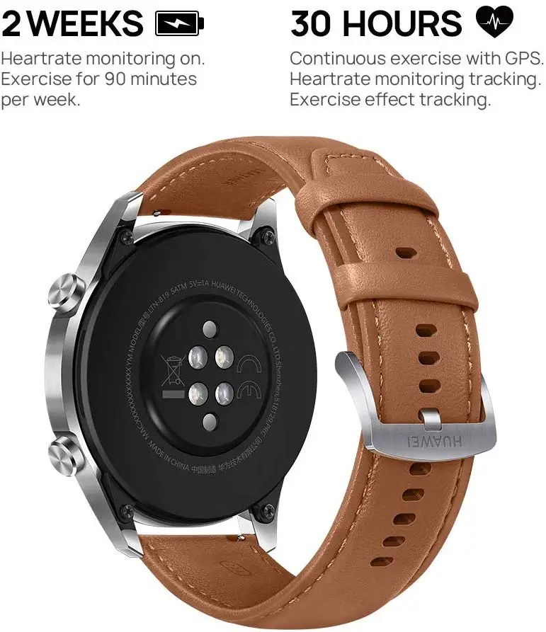 mus Antagelser, antagelser. Gætte Alternativ Global Version Huawei Watch Gt2 Smart Watch Heart Rate Sleep Tracker  Waterproof Huawei Gt 2 Smartwatch Gps Fitness Tracker - Smart Watches -  AliExpress