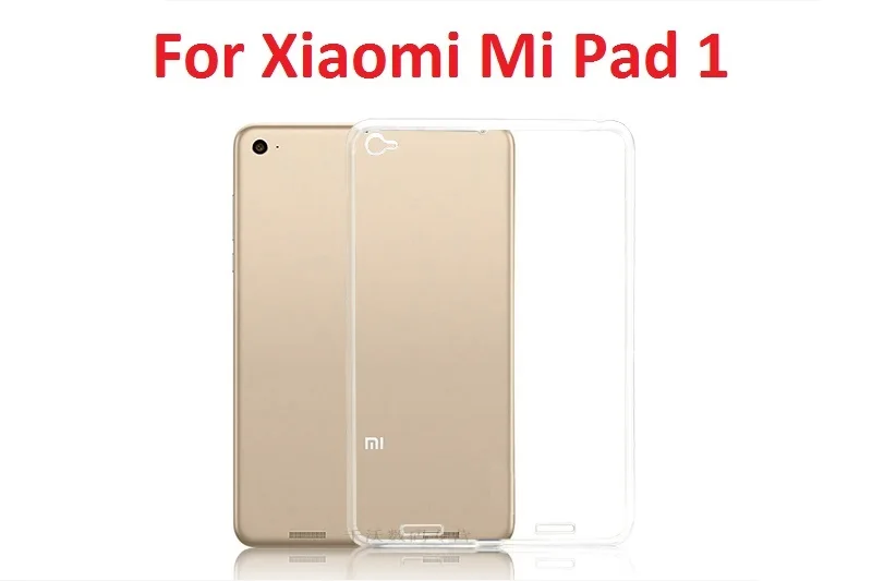 Xiaomi Mi Pad 1 Ультратонкий Прозрачный мягкий ТПУ чехол для Xiaomi mi Pad mi pad 1 2 4 Plus чехол TPU прозрачный чехол для Xiaomi mi Pad 4 Plus чехол 10,1 - Цвет: Xiaomi Mi Pad 1