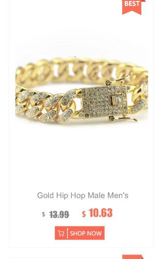 Золотой мужской браслет в стиле хип-хоп, роскошные мужские ювелирные изделия, Полностью украшенные цирконием, цепочка с Кубой, очаровательные аксессуары в стиле панк, мужские подарки