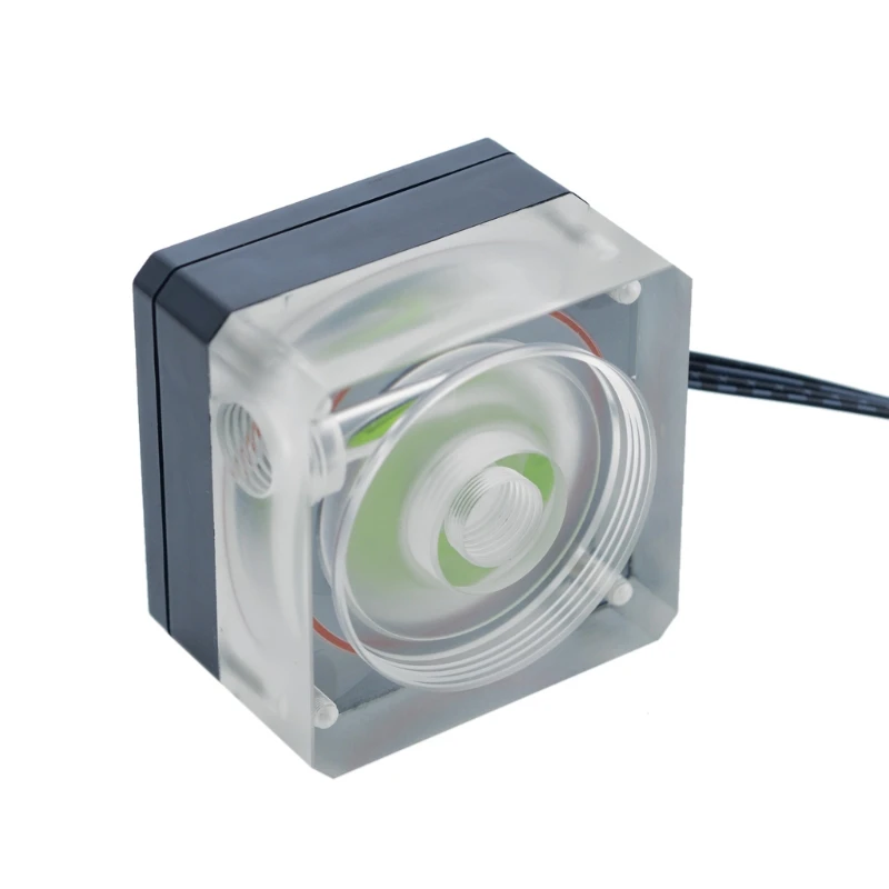 Drone Water Pump PUB-SZM6 Water Cooler Water Pump Ultra-Thin PWM Speed Control 4cm Thick Flow 500L Support OD50 Tank