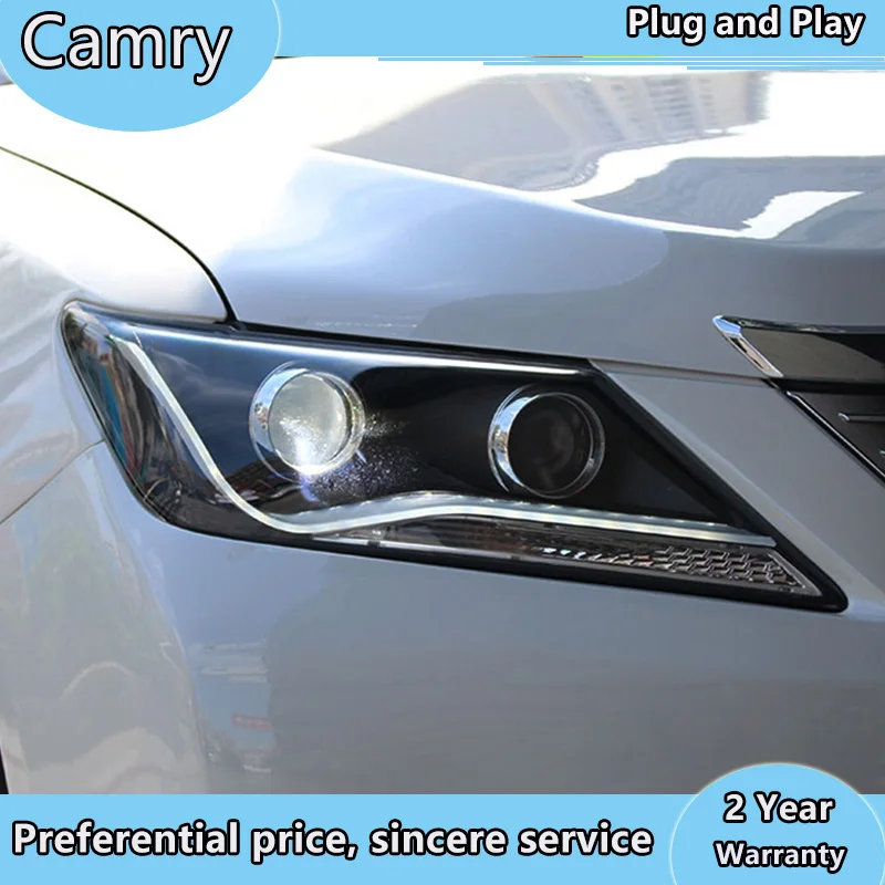 

Car Styling for Toyota 2012-2014 Camry Headlight camry LED Headlight LED DRL hid headlamp Accessories