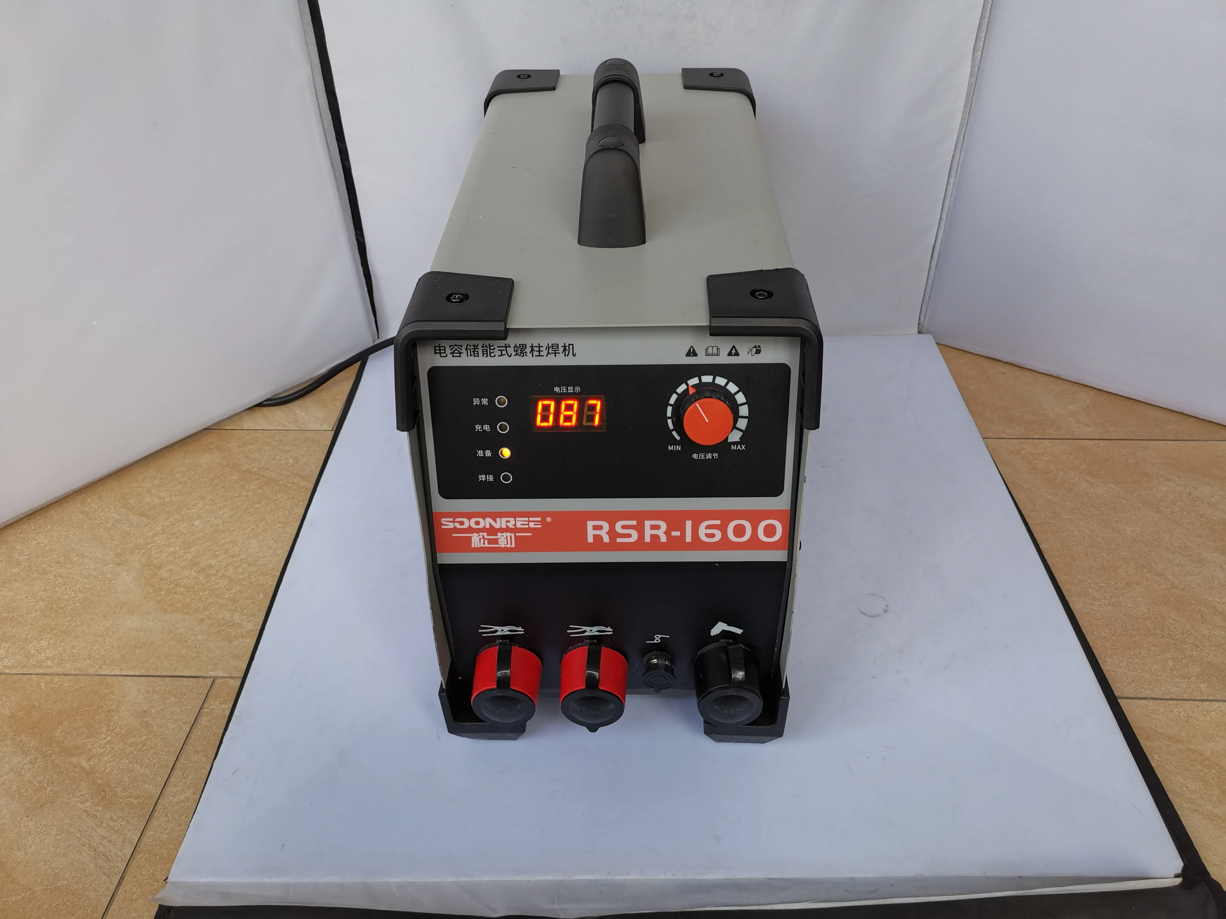 

RSR-1600 capacitor discharge stud bolt plate welder for welding bolt plate insulation nail screw