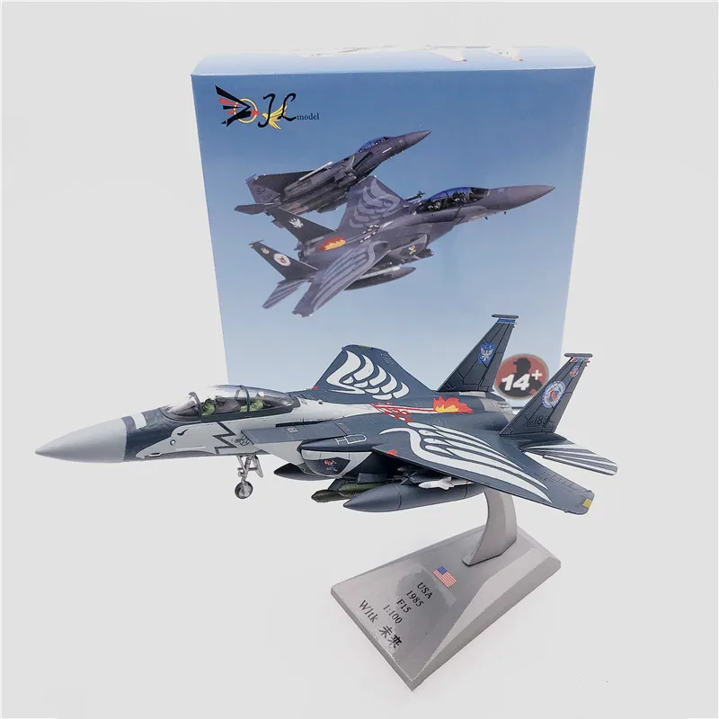 1/100 новая специальная цена литой металл США F-15 всепогодный боец модель 75 недель старый дом дисплей Коллекция игрушки для детей