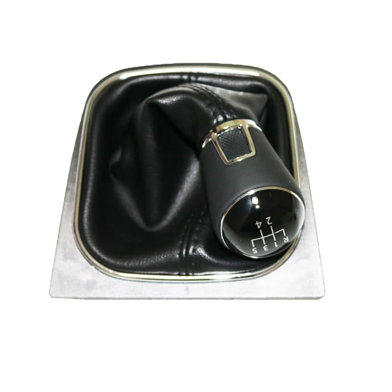 ELISHASTAR 5KD711113 5 Скорость кожаный чехол для рычага переключения передач для Mercedes-Benz V W Jetta 5 6 Гольф 6 VI MK5 MK6 5KD 711 113