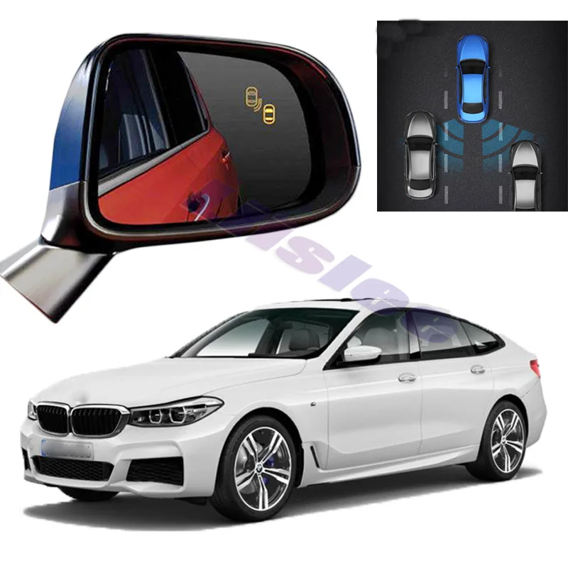 Car BSM BSD BSA Radar Warning System Safety Driving Alert Mirror Detection Sensor For BMW 6 GT G32 2017 2018 2019