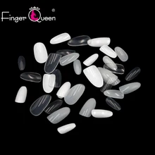 Faux ongles ovales artificiels, 100 pièces, pour Salon professionnel ou usage personnel, à faire soi-même