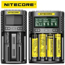 Qc-Battery-Charger AAA Intelligent Li-Ion-Aa 21700 Nitecore Um4 26650 18650 Global USB