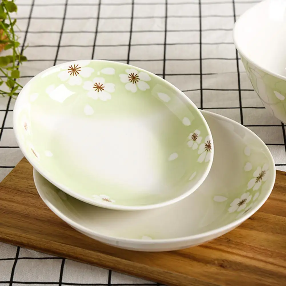 26 шт./компл. керамическая посуда тарелка палочки для еды набор ложек миска лапши