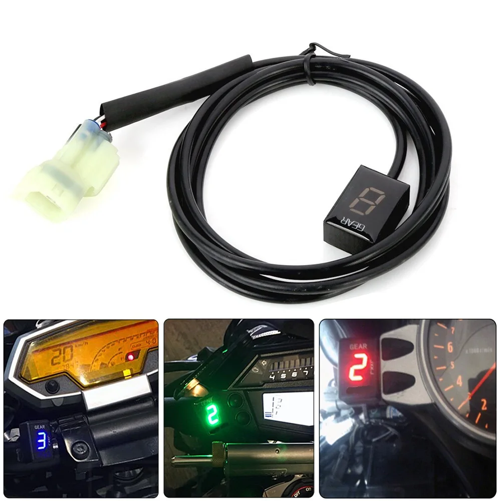 Motorcycle 1-6 Level Ecu Plug Mount Speed Gear Display Indicator For Honda CB300F-18 CB400SF 2008-17 CB400X 2013-16 CB 300F