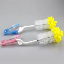 1 Набор, полезная щетка для детских сосок, вращающаяся на 360 градусов, щетка для детских бутылочек, многофункциональная щетка для ухода за ребенком, соска с носиком, детские товары