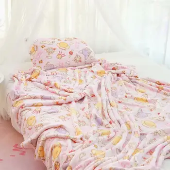 

Flannel Blanket Japan cartoon bedroom Sofa Blanket Comfortable Warm Flannel Blanket Sheet Bedspread Travel Cover Blanket Gifts