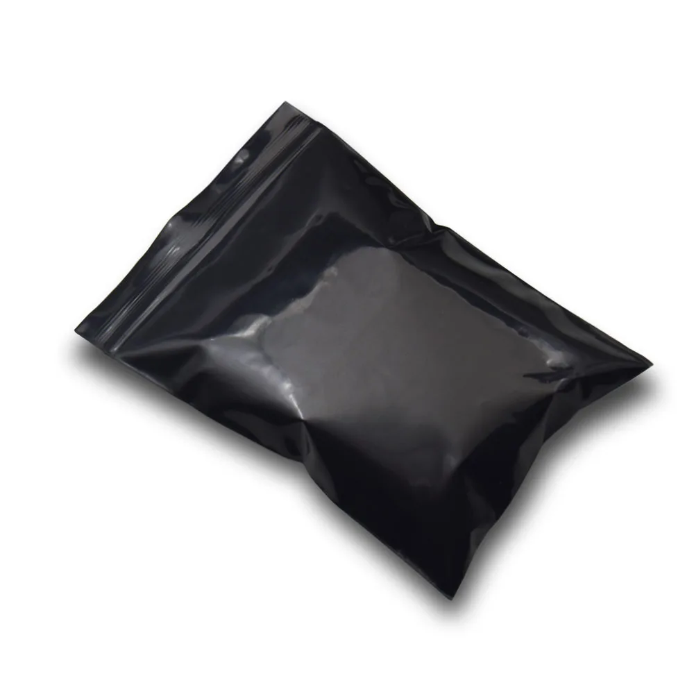 

Wholesale 7x10cm Black Small Grip Seal Plastic Packaging Bags DHL 2000pcs/lot Zip Lock Opaque Gift DIY Grocery Packing Bags