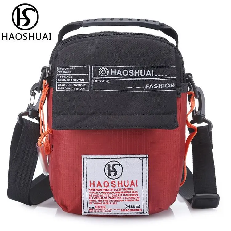 

2018 Summer New Style Oxford Cloth Square Sling Bag Crossbody Bag Men And Women Fashion & Sports Outdoor Double Layer Leisure Ba