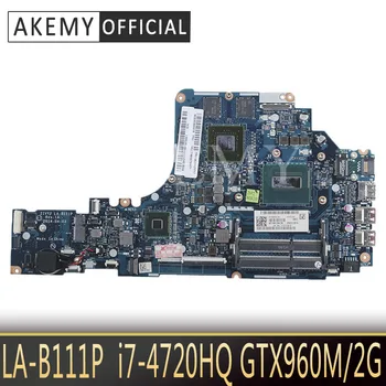 

SAMXINNO For Lenovo Y50-70 Y50P Y50 LA-B111P laptop Mainboard ZIVY2 LA-B111P Motherboard with I7-4720HQ GTX960M/2G
